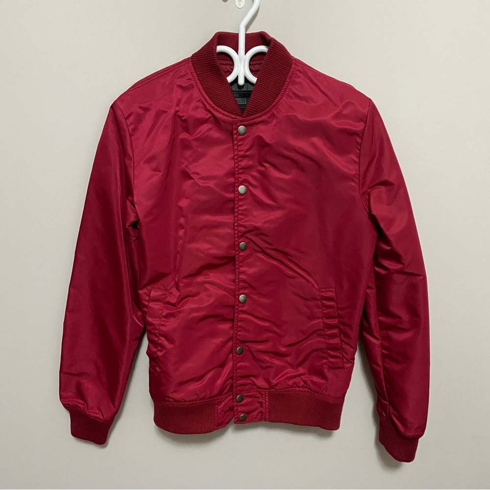 Forever 21 Men’s Red Varsity Jacket XS